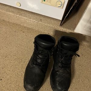Composite toe work boots